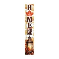Vertical 'Home Sweet Home' Sign, Fall/Autumn Collection Porch Signs, 8x46 Wooden Signs, New