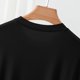 thumbnail image 5 of Karight Womens Cotton T Shirts Soft Comfy Round Neck Cap Sleeve Shirts Summer Casual Loose Fit Lounge Tops Plain Basic Tees, 5 of 9