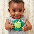 thumbnail image 2 of Juguete de peluche de silicona Teether Itzy Ritzy Frog para más de 3 meses, 2 of 8