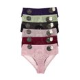 thumbnail image 1 of Paquete de Pantaletas Adda Lingerie Modelo Mildred, Estilo corte francés, Colores surtidos, 1 of 5