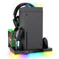 thumbnail image 4 of Bases de carga RGB con soporte para auriculares para consola y controlador Xbox Series X, 4 of 8