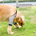 thumbnail image 4 of Dog Elbow Protector, Dog Leg Support Wrap Puppy Clothes Adjustable Dog Front Leg Support Comfortable To Wear Dog Front Elbow Brace Dog Leg Recovery Sleeve For Pet Clothes Costumes, 4 of 8