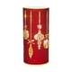 thumbnail image 4 of Decoración navideña, cilindro de cristal, linterna brillante, centro de mesa de fiesta rojo, luz nocturna de 2,7x6 pulgadas para decoración de patio,, 4 of 8