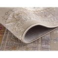 thumbnail image 5 of 2â€™ x 13â€™ Beige Faded Tribal Motifs Runner Rug, 5 of 8