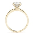 thumbnail image 4 of 2.16 Ct Stunning Solitaire Round Cut Lab Created Diamond Bridal Ring Solid 18K Yellow Gold by Diamond-Capitals, 4 of 5