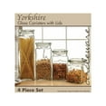 thumbnail image 1 of Circleware 92044 Yorkshire Canister Borosilicate Glass - 4 Piece, 1 of 2