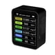 thumbnail image 1 of Ensayador Irfora Tuya WiFi Oficina en casa portátil Interior Escritorio Detector de calidad del aire 6 en 1 Detector multifuncional TVOC CO2 Gases CH2O Temperatura Detección de humedad Enlace intelige Irfora Ensayador, 1 of 7
