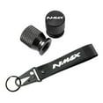 thumbnail image 2 of Applies to For Yamaha Nmax 125-155 Tire Valve Stem Cap and Keychain, 2 of 2