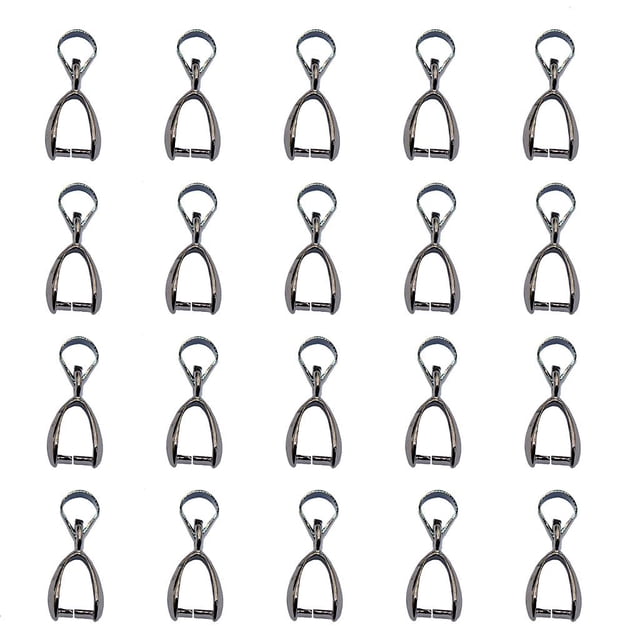 Broches Pendientes BLESIY 20pcs 16m Pinch Bails
