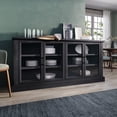thumbnail image 2 of BELLEZE Modern Farmhouse Wood Sideboard Buffet - Liam (Rustic Gray), 2 of 7
