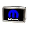 thumbnail image 3 of Buckle-Down Porte-Cartes de Visite - Logo MOPAR Noir/bleu/blanc - Grand, 3 of 4