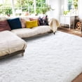 thumbnail image 5 of 8x10 Area Rugs for Living Room, Large Ultra Fluffy Fuzzy Shag White Rug for Bedroom, Modern Plush Soft High Pile Upgrade Non-Slip Carpet for Kids Girls and Boys, Dorms, Home Decor Aesthetic, 5 of 8