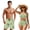 Avocado Green, variant on Matching Couples Swimsuits Fish Camo Swimsuits for Women High Waisted Bikini Sets Mens Beach Shorts Swimming Trunks 2 Piece Modest Bathihng Suit Criss Cross Back Tie Bikini Man XL