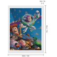 thumbnail image 2 of Toy Story Kits de Pintura de Diamantes para Adultos 5D DIY Diamond Art Kits Full Drill Diamond Dots para Regalo Decoración de Pared y Relajación Artes de Gemas 30*40cm, 2 of 6