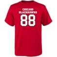 thumbnail image 2 of Youth Patrick Kane Red Chicago Blackhawks Name & Number T-Shirt, 2 of 3
