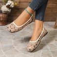 thumbnail image 4 of SuTry Women's Round Toe Flats Breathable Mesh Lightweight Soft Sole Slip On Casual Office Summer Travel Walking Shoes(36), 4 of 8