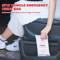 thumbnail image 2 of 3 bolsas desechables para urinario de viaje, atasco de tráfico, bolsas de emergencia para orinar (rosa) JShteea Accesorios para autos y motos, 2 of 9