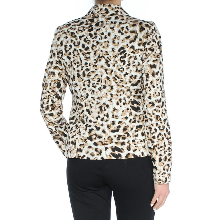 Calvin klein leopard jacket outlet