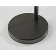 thumbnail image 4 of Adesso Cabo Arc Lamp, Dark Bronze, Light Brown Textured Fabric Shade, 4 of 7
