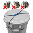 thumbnail image 2 of Trash Can Lock for Animals/Raccoons, Bungee Cord Heavy Duty Large Garbage Lid Lock, 2 of 6