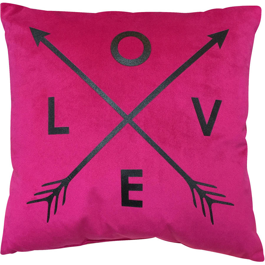 Your Zone Love Decorative Pillow, 1 Each