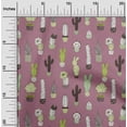 thumbnail image 2 of oneOone Polyester Spandex Light Pink Fabric Cactus Diy Clothing Quilting Fabric Print Fabric By Yard 56 Inch Wide-0I, 2 of 6