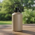 thumbnail image 3 of Ozark Trail 64 oz Stainless Steel Insulated Jug with Handle, Tan, 3 of 11
