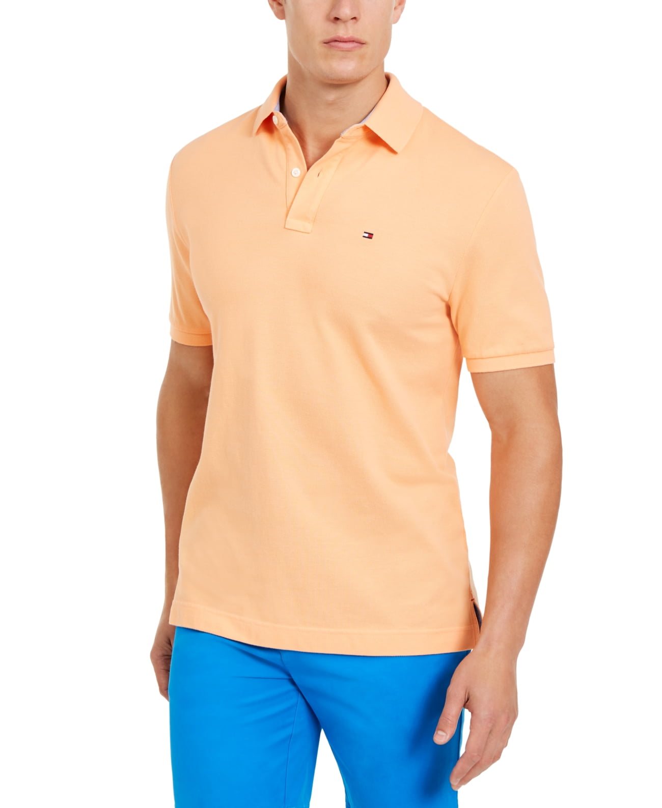Tommy Hilfiger Men's Classic-Fit Ivy Polo (Brnoverflow, 2XL) - Walmart.com