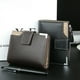 thumbnail image 3 of Cartera informal para hombre, billetera multifuncional, billetera con cierre de cremallera, billetera con tres pliegues, 3 of 5