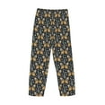thumbnail image 3 of Lsque Flower Butterfly Print Men's Pajama Pants, Lounge Pant - Comfortable Home Wear,Elastic Waistband, Stylish Design-Large, 3 of 9
