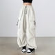 thumbnail image 2 of Pantalones cómodos de jogger para mujer: bolsillos, poliéster, cintura elástica, tallas S-XXXXXL, 95-102 cm de largo, ropa informal/de trabajo, fácil cuidado., 2 of 4