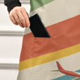thumbnail image 5 of Yayeee Chief Kitchen Apron with Pockets for Cooking Water Resistant Unisex Adjustable Neck Strap, Colorful Plane, 5 of 7