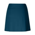 thumbnail image 6 of Fall Savings! QATAINLAV Golf Skirts for Women High Waisted Tennis Skort Skirts with Pockets Side Slits Workout Athletic Skirt Blue XL, 6 of 9