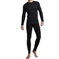 thumbnail image 2 of Mens Thermal Underwear Set, 100% Cotton Fleece Long Johns for Men Extreme Cold Winter - XL, 2 of 2