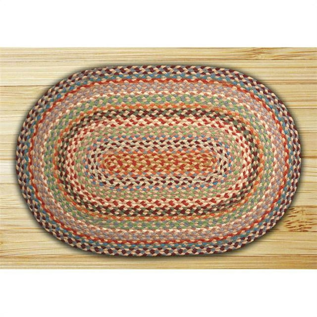 Earth Rugs 03-328 Tapis Ovale Multi 1