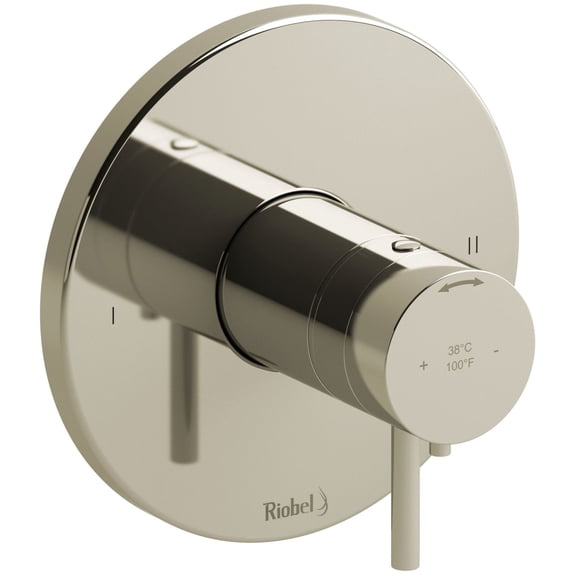 Riobel Tpatm44 Pallace Two Function Thermostatic Valve Trim Only - Nickel