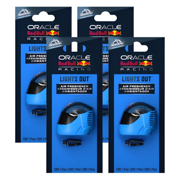 4 Ambientadores clip auto Armor All Podium aroma Lights Out