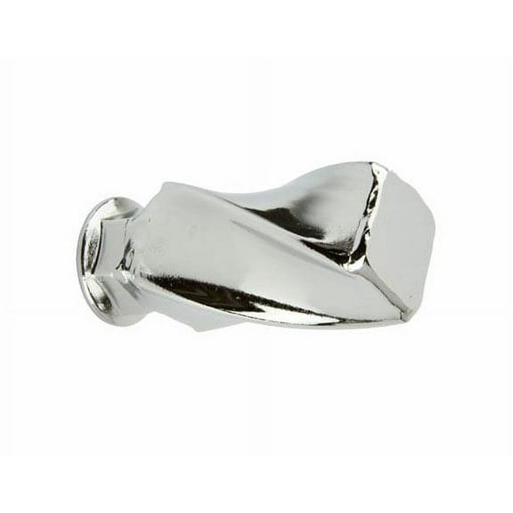 Twisted Square Nut 3/8 x 26t Chrome. Bicycle nut, bike nut, lowrider, beach cruiser, chopper, mountain, limo