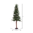 thumbnail image 3 of Vickerman A807250 Arbre Alpin 5 Pi. x 27 Po. avec Pommes de Pin, 3 of 5