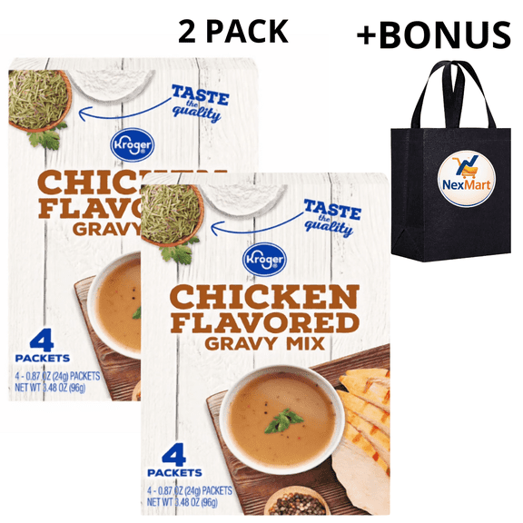 Chicken Flavored Gravy Mix, 3.48 oz , 2 Pack