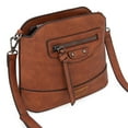 thumbnail image 7 of Wrangler Small Crossbody Bags for Women Shoulder Cute Purses and Handbags with Adjustable Strap, Brown, 7 of 7