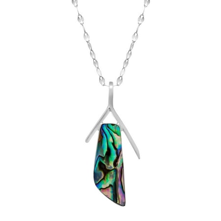 Halitosis Shell Pendant Necklace in Sterling Silver