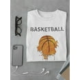 thumbnail image 3 of Basketball Melting Away Tee Men's -Image by Shutterstock, 3 of 4