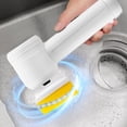 thumbnail image 4 of LSLJS Electric Spin Scrubbers,Cordless Spin Scrubbers with 3 Replaceable Brush Heads, with Storage Rack, Power Cleaning Brush for Bathroom Floor Tile, Cleaning Brush, 4 of 9
