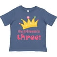 thumbnail image 3 of Inktastic 3rd Birthday Princess I'm Three Girls Toddler T-Shirt, 3 of 5
