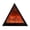 Large, variant on Triangle Recessed Electric Fireplace Insert with 3D LED Flame