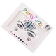 thumbnail image 2 of Jumpingount Joyas para la frente de ojos, pegatinas autoadhesivas de diamantes de imitación, maquillaje facial ostentoso, decoraciones DIY para Tratamientos faciales Tipo 2, 2 of 6