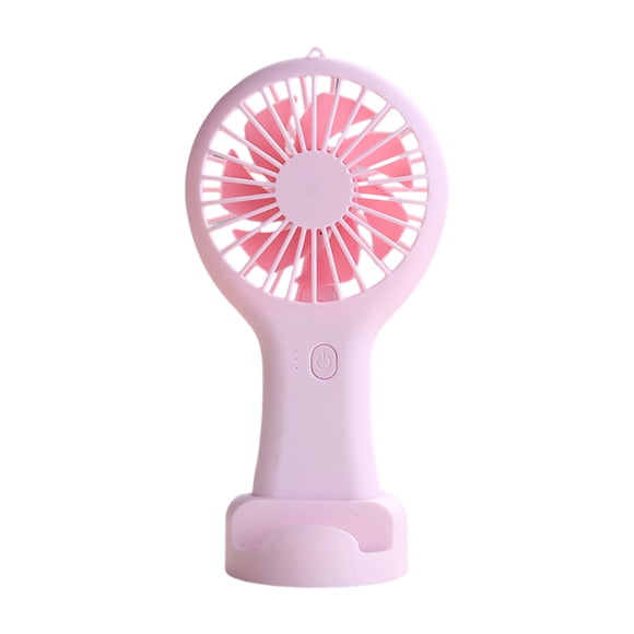 Ventilador de Mano Pequeño Bearachild Carga USB Rosa Tres Velocidades