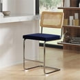 thumbnail image 4 of Pemberly Row Modern Counter Height Stools (Set of 2) in Sapphire, 4 of 6