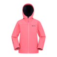 thumbnail image 1 of Mountain Warehouse - Chaqueta Softshell Exodus Resistente al Agua para Niños/Niñas (Blush), 1 of 1